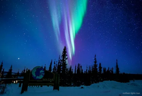 Fairbanks Kutup Dairesi turunda Dalton Highway boyunca Yukon Nehri manzaraları